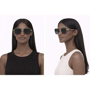 Versace Sunglasses in Black and Gold VE2261